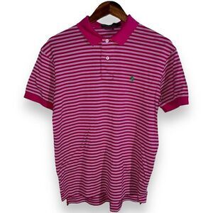Polo Ralph Lauren Pink Pima Cotton Mesh Polo Shirt Size S